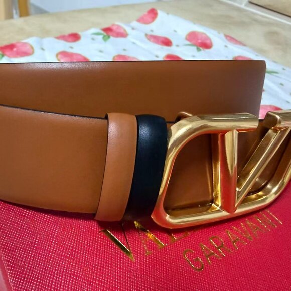 Valentino V-Logo Reversible Belt SZ 80 - Picture 2 of 8